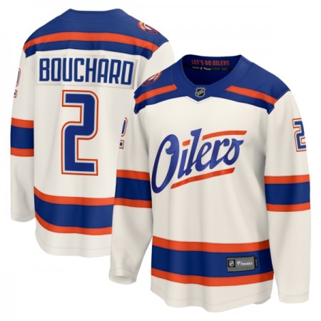 Miesten NHL Edmonton Oilers Pelipaita 2025-26 Fanatics Premium Evan Bouchard Alternate Valkoinen Miesten NHL Edmonton Oilers Pelipaita 2025-26 Fanatics Premium Evan Bouchard Alternate Valkoinen